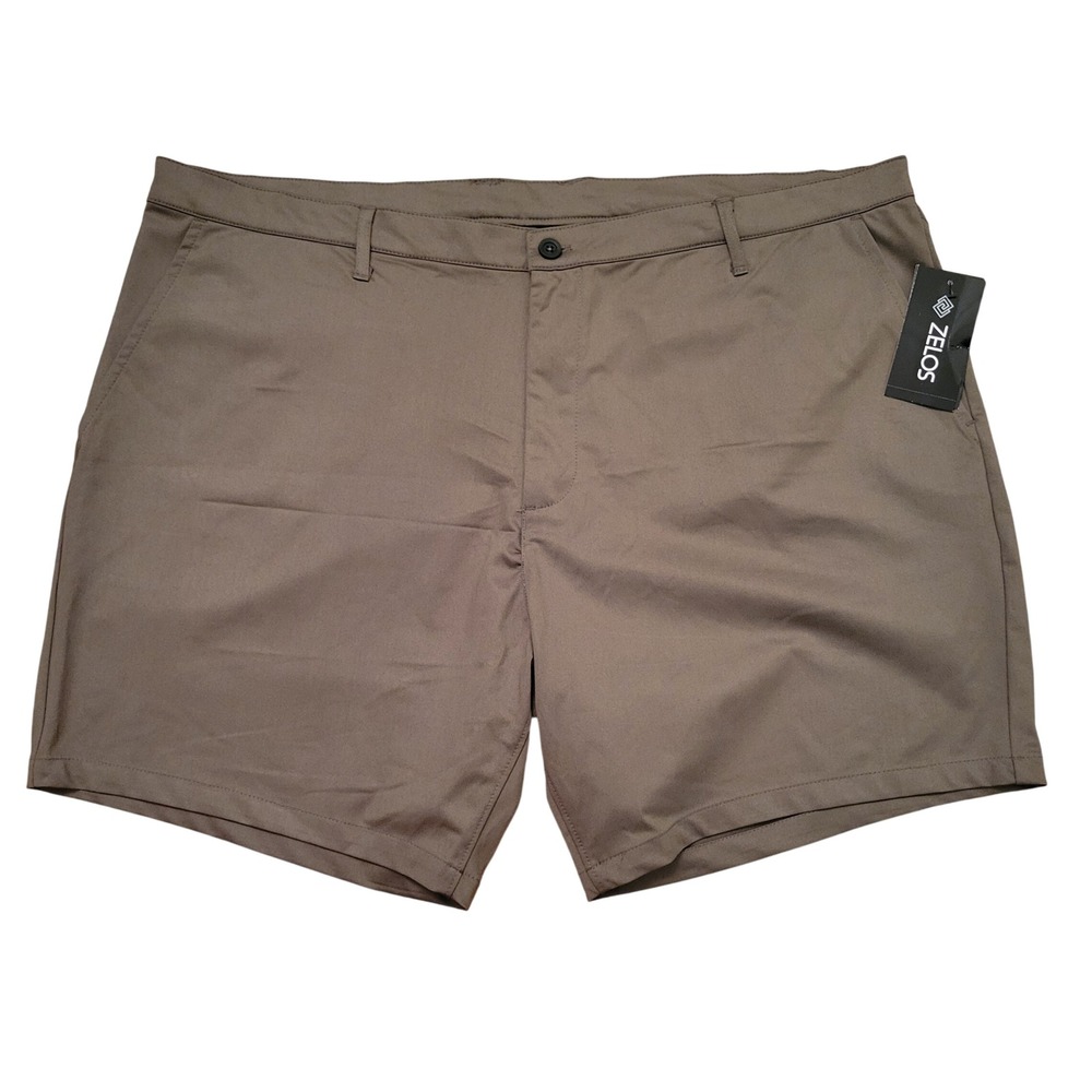 Zelos 44 Shorts Olive Green Big Tall Reflective Active Hiking Outdoors